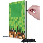 PIXIE CREW Deník A5 Minecraft ZELENO-HNĚDÝ – Zboží Dáma