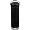 Láhev na pití Klean Kanteen TKWide w/Twist Cap black 592 ml