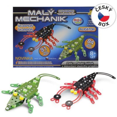 MADE Malý mechanik Aligátor 84 ks – Zboží Mobilmania