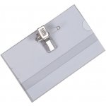 Identifikátor se špendlíkem a klipem, 90x57 mm – Zboží Mobilmania