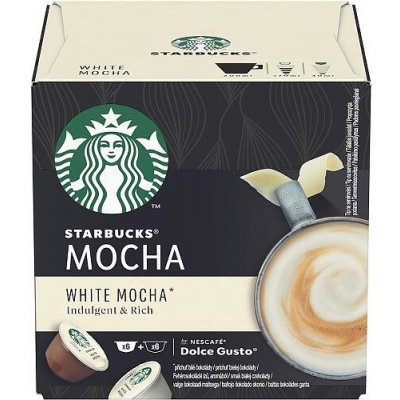 Starbucks Kapsle NESTLE White Mocha Nescafé Dolce Gusto 12 ks