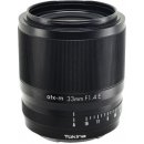 TOKINA 33 mm f/1.4 atx-m Sony E-mount