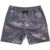 Koupací šortky, boardshorts koupáky Brixton Havana Trunk Dark Grey DKGRY