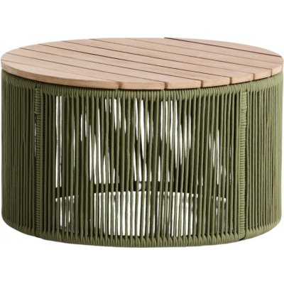 Kave Home zahradní stolek Dandara 60 cm Zelený – Hledejceny.cz