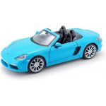 Bburago Porsche 718 Boxster modrá 1:24 – Hledejceny.cz