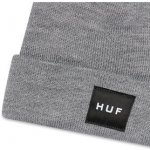 HUF Essentials Box Logo beanie BN00090 grey heather – Hledejceny.cz