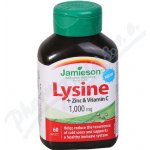 Jamieson Lysine + Zinc & Vitamin C 1000 mg 60 tablet – Hledejceny.cz
