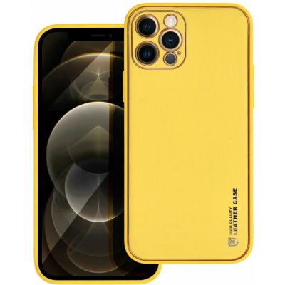 Forcell LEATHER Case iPhone 12 Pro žluté – Hledejceny.cz