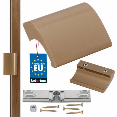 MACO balkónové madélko plastové zlatý dub – Zboží Mobilmania