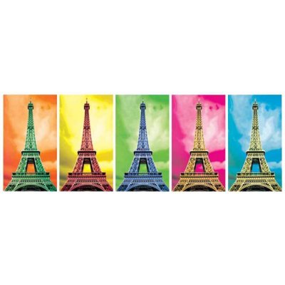 Ksgames Pop Art Paříž panorama 1000 dílků – Zboží Mobilmania