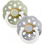 Bibs Boheme dudlíky přírodní kaučuk 2ks Sage Nočný / Cloud Nočný – Zboží Dáma