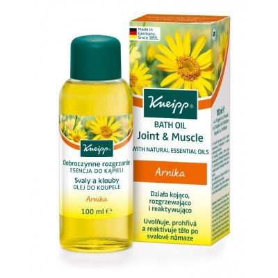 Kneipp olej do koupele Svaly a klouby 100 ml