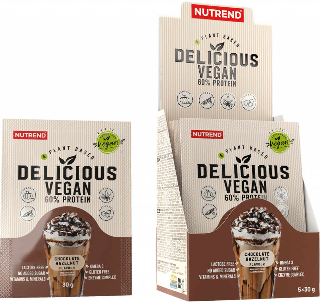 NUTREND delicious vegan protein 150 g