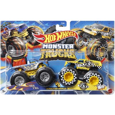 Hot Weels Mattel Monster Trucks Demoliční duo Haul Y'all vs. Taxi, HLT67 – Zbozi.Blesk.cz