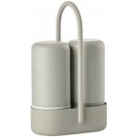 Zone Denmark Sada na sůl a pepřSinglesWarm Grey 6.5 x 3.3 x 8.9 cm – Zboží Mobilmania