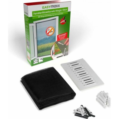 DS Produkte EASYmaxx Magic Click pro okna 150 x 130 cm černá – Hledejceny.cz