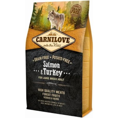 Carnilove Salmon & Turkey for Large Breed Adult Dogs 2 x 12 kg – Sleviste.cz