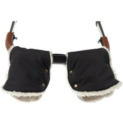 Jako v peřince Vlněné rukavice Merino softshell černé – Zboží Mobilmania