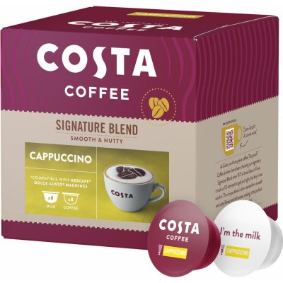 Costa Coffee Signature Blend Cappuccino 8 porcí