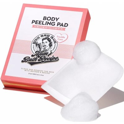 Mom's Bath Recipe Body Peeling Pad Trouble Peelingové rukavičky s CICA – Zboží Mobilmania