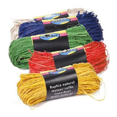 Raffia natural 50gr hnědá – Hledejceny.cz