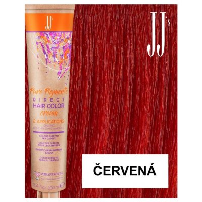 JJ Direct Barva Hell Fire Červená 100 ml