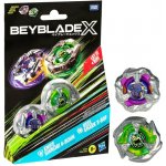 Beyblade X Dual Pack Knife Shinobi 4-80HN and Keel Shark 3-80F – Sleviste.cz