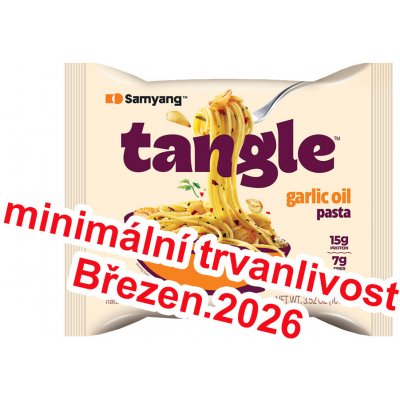 Samyang Nudle tangle s příchutí česneku 100 g – Zboží Dáma