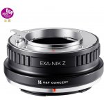 K&F Concept High Precision Lens Adapter, Anti reflection EXA-NIK Z – Zboží Mobilmania