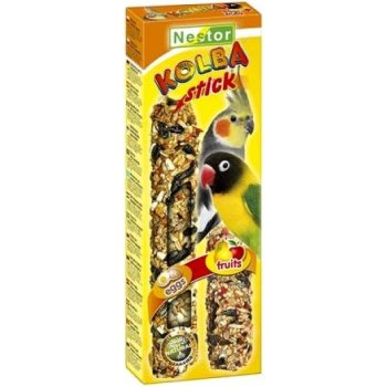 Nestor Tyčinky vaječné/ovocné pro papoušky 115 g