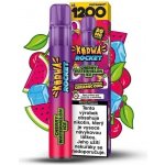 Kurwa Rocket Cherry Watermelon Ice 20 mg 1 200 potahů – Zbozi.Blesk.cz