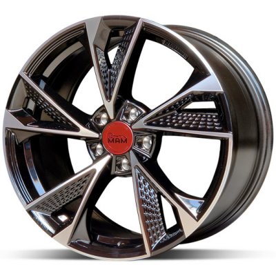 MAM RS6 8x18 5x114 ET30 black polished – Hledejceny.cz