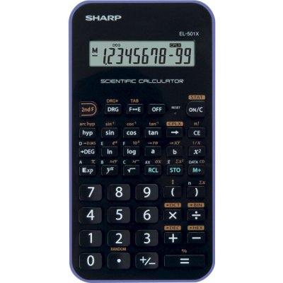 Sharp EL501X fialová – Zboží Mobilmania