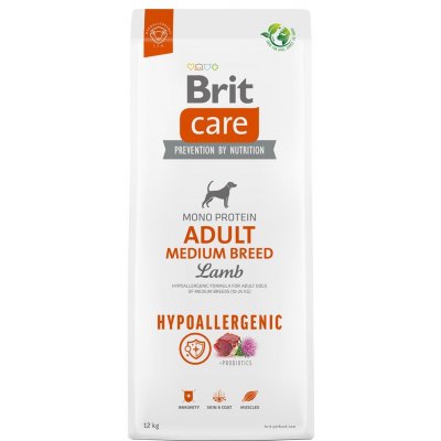 Brit Care Hypoallergenic Adult Medium Breed Lamb 14 kg – Hledejceny.cz