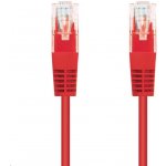 C-Tech CB-PP5-025R patch, Cat5e, UTP, 0,25m, červený – Zboží Živě