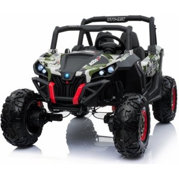 Mamido elektrické auto Buggy SuperStar 4x4 maskáčová