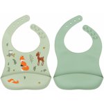 a Little Lovely Company Sada 2 silikonových bryndáků lesní přátelé – Zboží Mobilmania