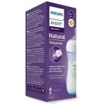 Avent Láhev Natural Response modrá 260 ml – Zboží Mobilmania