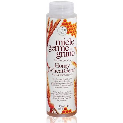 Nesti Dante Miele Germe Di Grano Honey Wheat Germ Bath & Shower Natural Liquid Soap sprchový gel 300 ml