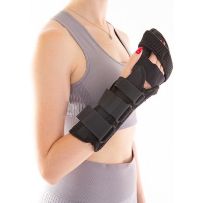 Meyra UNI HAND Qmed Fixační ortéza na zápěstí s podporou prstů S – Zboží Mobilmania