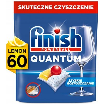 Finish Quantum kapsle do myčky nádobí Lemon 60 ks – Sleviste.cz