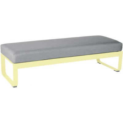 Fermob Bellevie Šedá 148 cm s citronově žlutou podnoží – Hledejceny.cz
