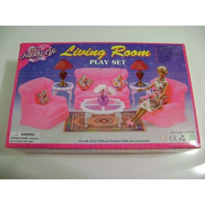 Barbie Glorie obývací sada pro panenky typu – Sleviste.cz