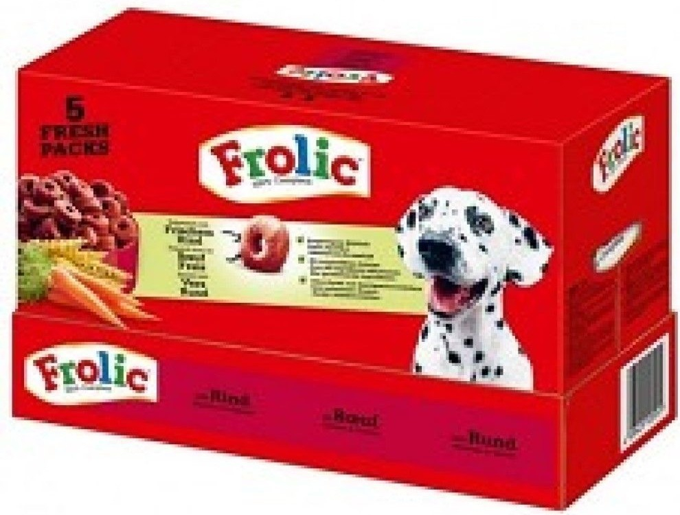 Frolic s hovězím masem zeleninou a cereáliemi 7,5 kg