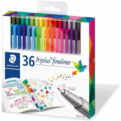 STAEDTLER Triplus 334 36 ks – Zboží Mobilmania