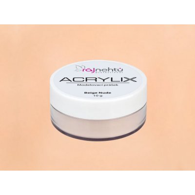 Ráj nehtů Akrylový prášek ACRYLIX Beige Nude 10 g – Hledejceny.cz