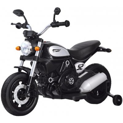 Mamido elektrická motorka Street Bob černá – Zboží Mobilmania