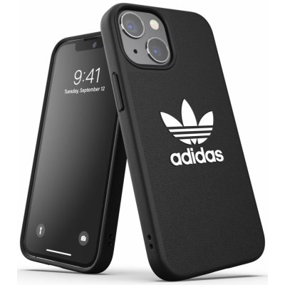 Pouzdro adidas OR Moulded Case BASIC FW21 for iPhone 13 mini černé/white – Zboží Mobilmania