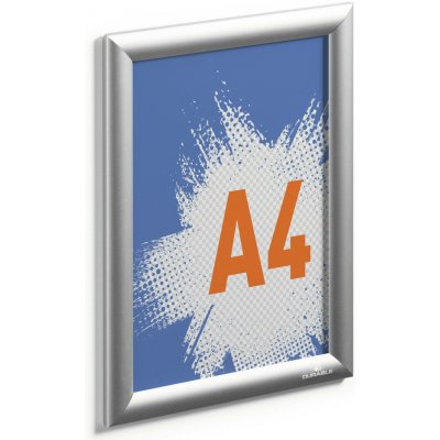 DURABLE Hliníkový klip rám stříbrný A4 – Zboží Živě