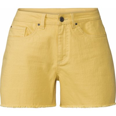 Esmara dámské džínové šortky žlutá – Zboží Mobilmania